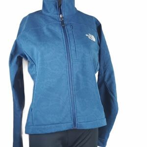 The North Face Blue Apex Floral Jacket